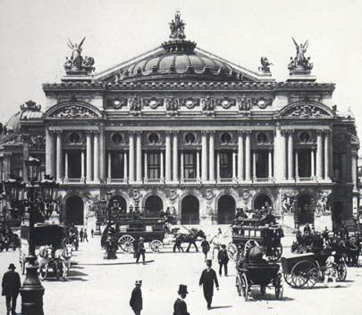Парижская Опера 100 лет тому назад